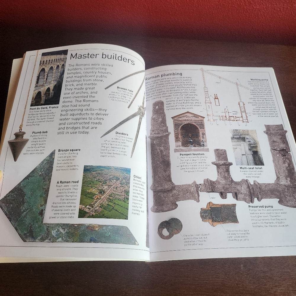 DK Eyewitness ~ Ancient Rome - Learning Book - Picture 7 of 9